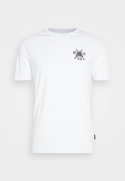 YOURTURN Print T-Shirt - White