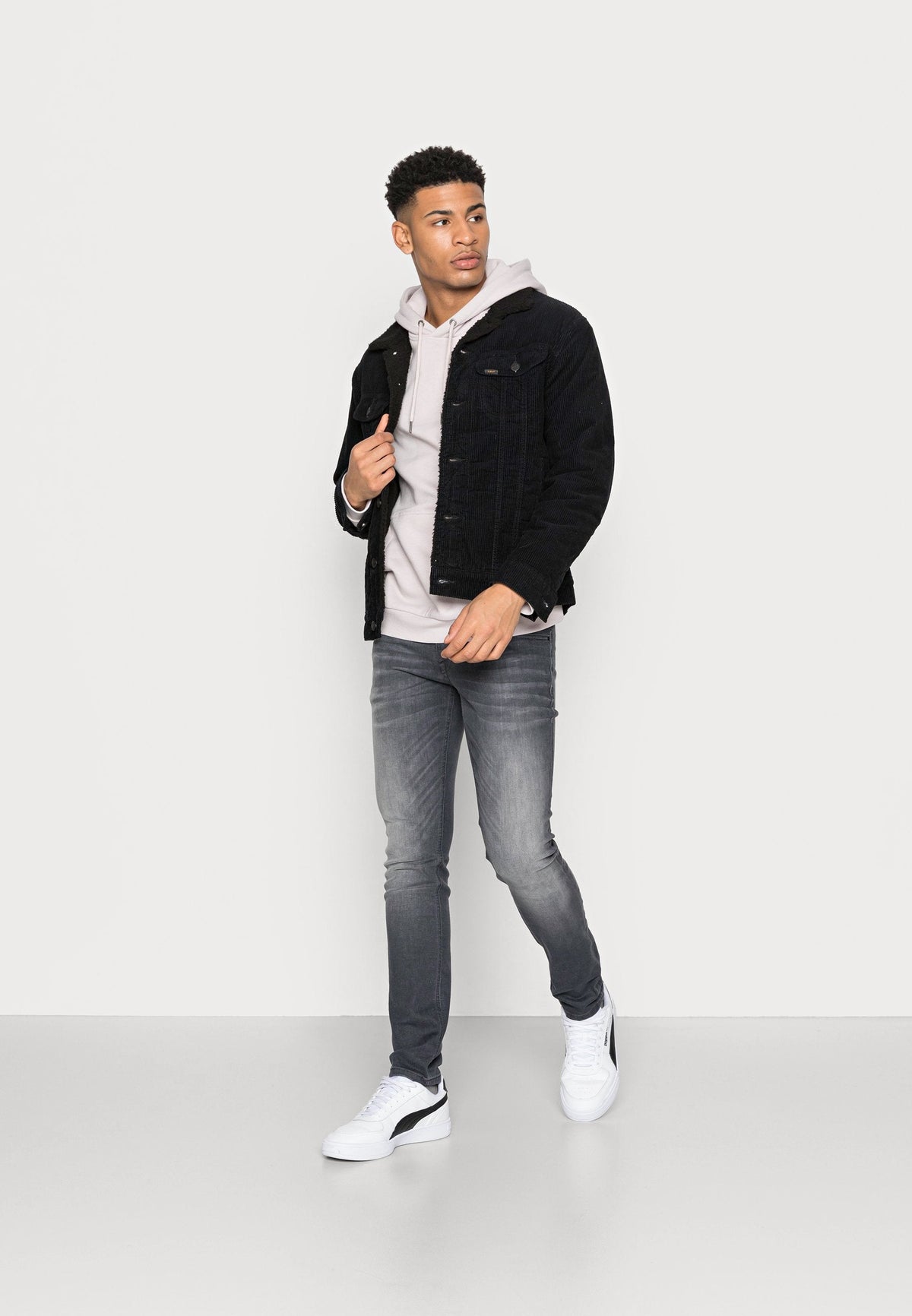 YOURTURN Hoodie Unisex - Sweatshirt - Light Grey