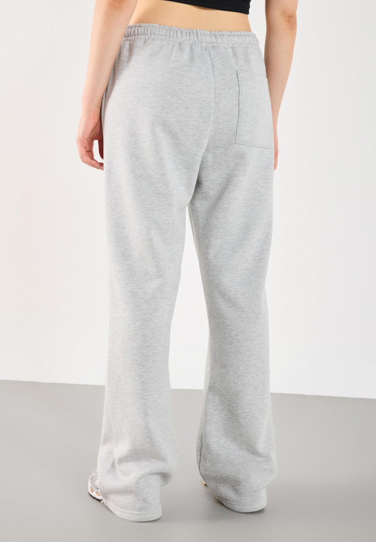 YOURTURN 2 PACK UNISEX - Tracksuit Bottoms - Black,mottled Light Grey