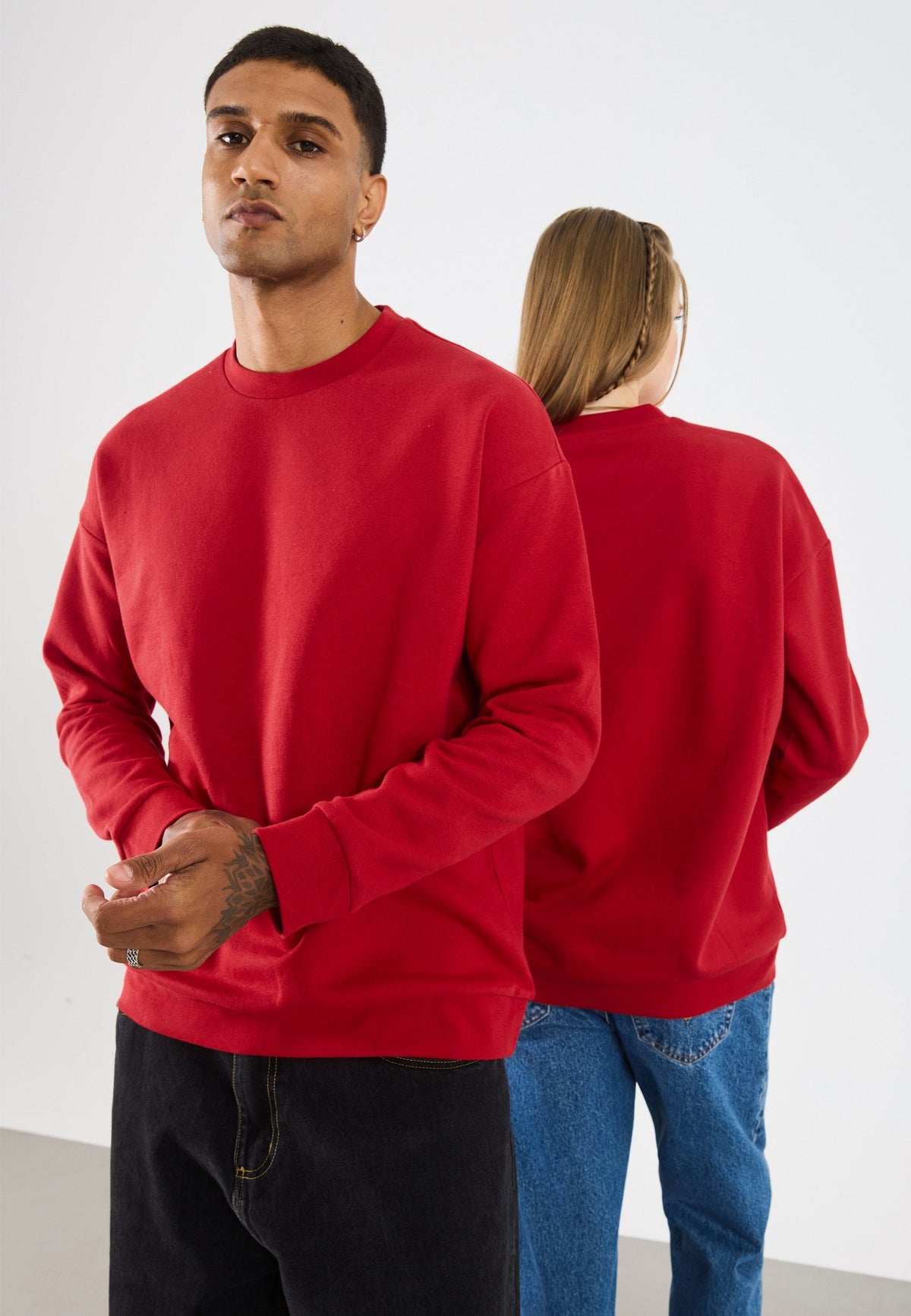 YOURTURN UNISEX - Sweatshirt - Red