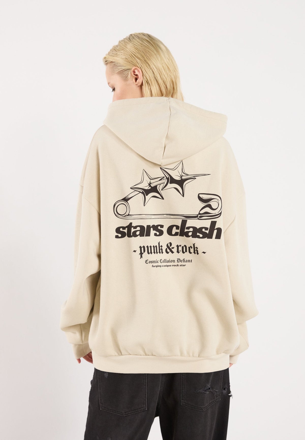 YOURTURN UNISEX - Hoodie - Oatmeal
