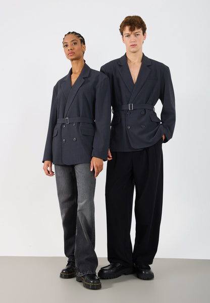 YOURTURN UNISEX - Blazer Jacket - Dark Grey