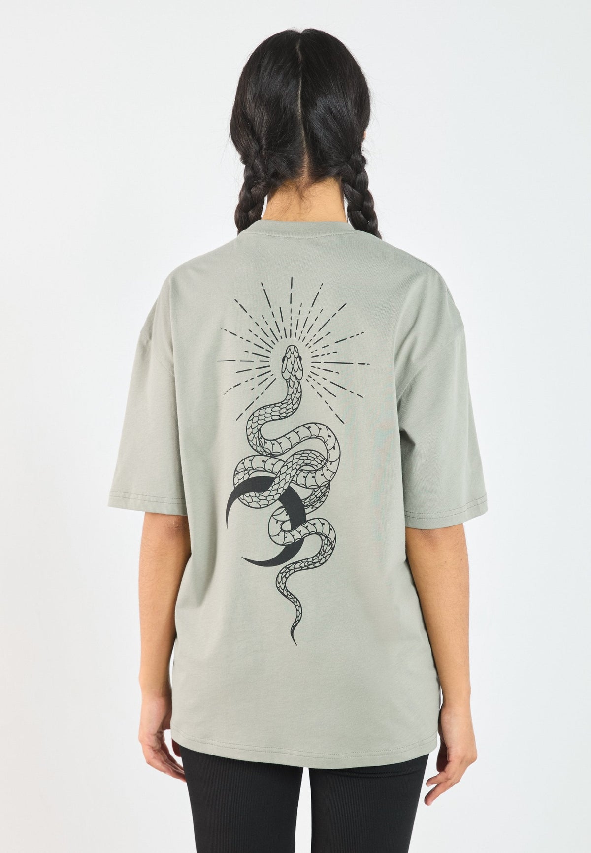 YOURTURN UNISEX - Print T-shirt - Shadow