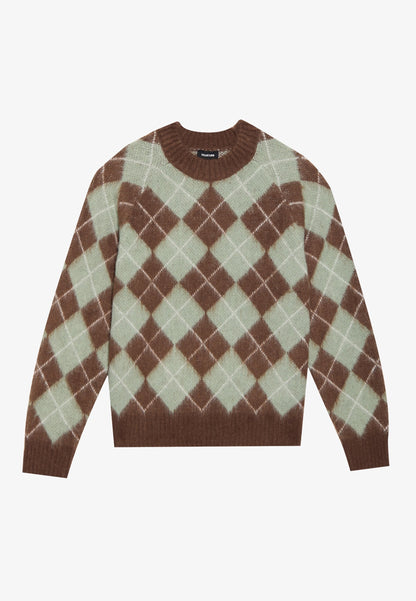 YOURTURN UNISEX - Jumper - Brown/Blue