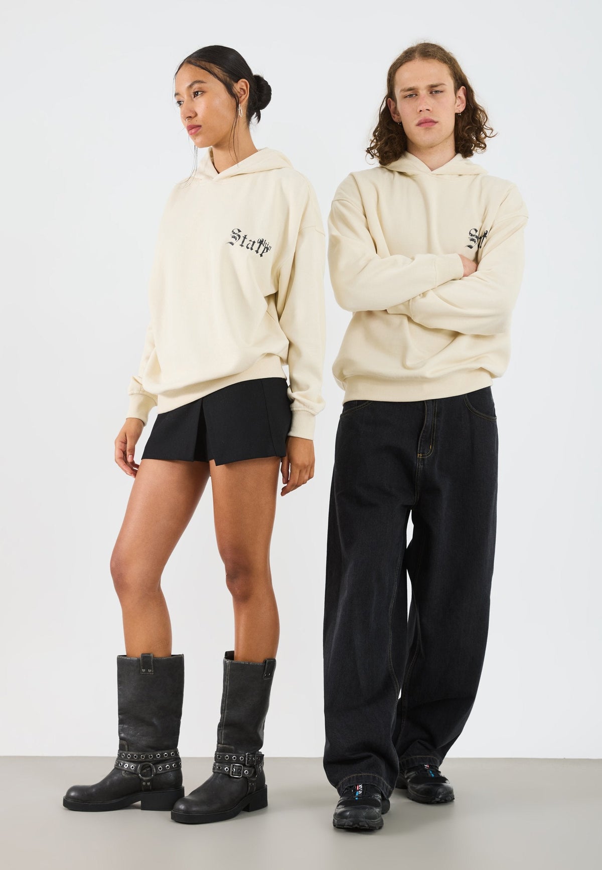 YOURTURN UNISEX - Hoodie - Sand