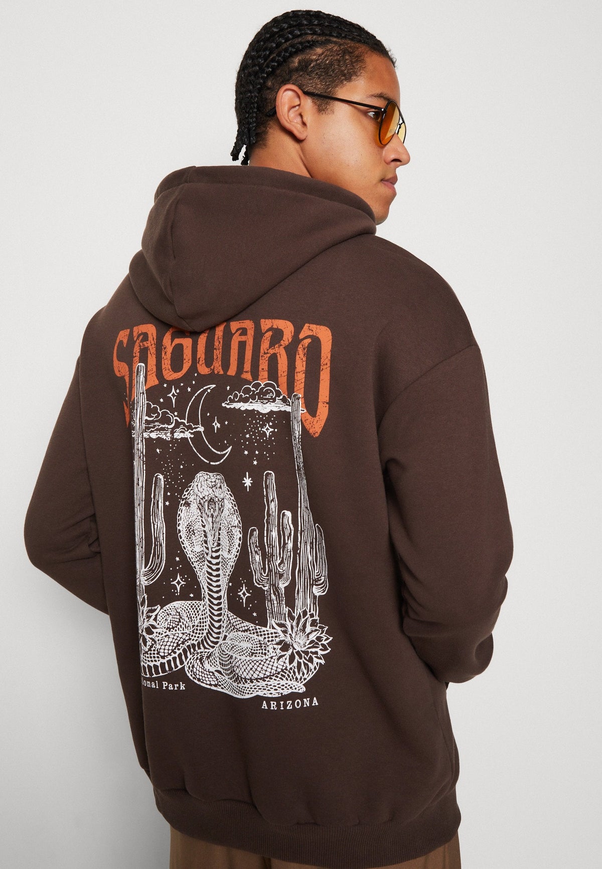 YOURTURN Unisex - Hoodie - Brown