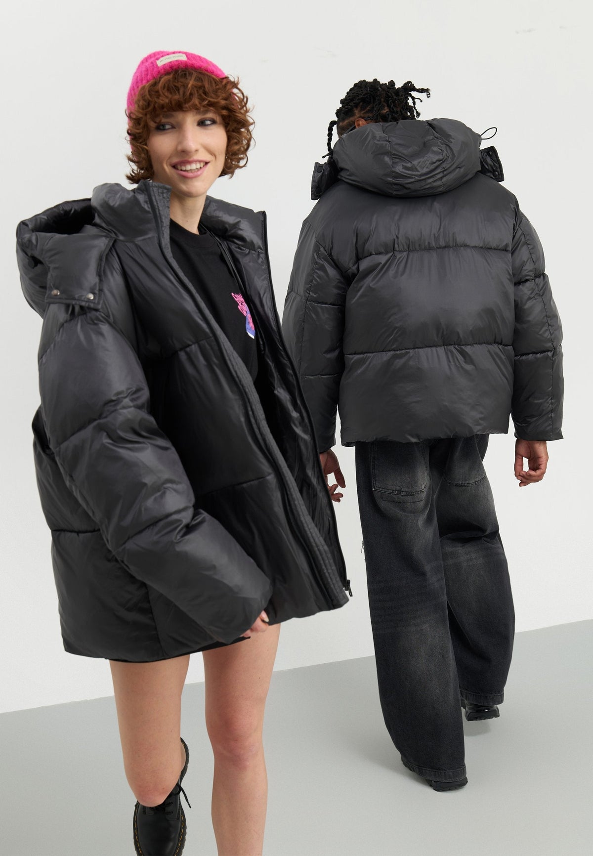 YOURTURN UNISEX - Winter Jacket - Black